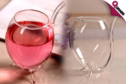 From QR29 Add Some Fun "Tails" to your Drinks using Sets of 2 Beverage Glasses with Tube Straws! (Up to QR98 Value)